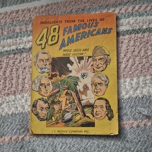 48 Famous Americans Book